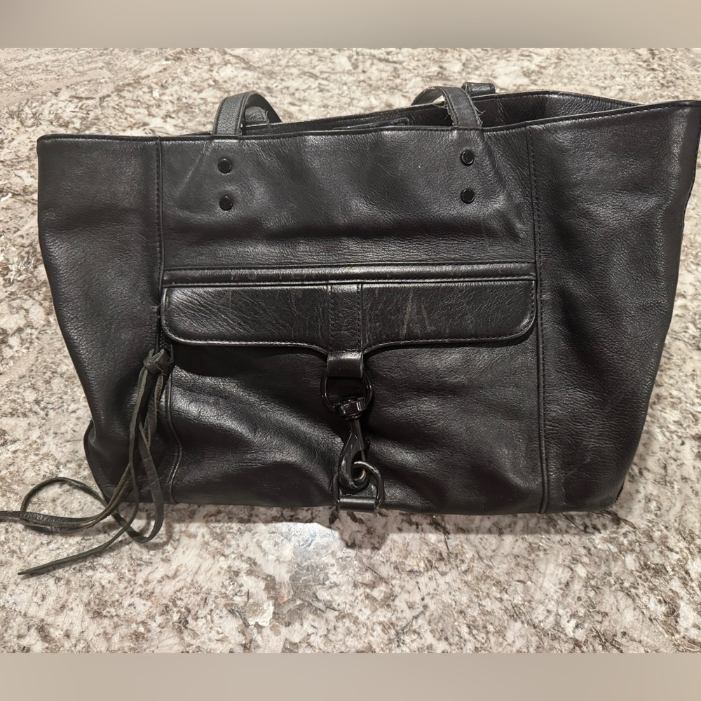 Rebecca Minkoff Black Leather Tote